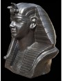 Tutankhamon in gesso patina nera