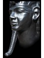 Tutankhamon in plaster black patina