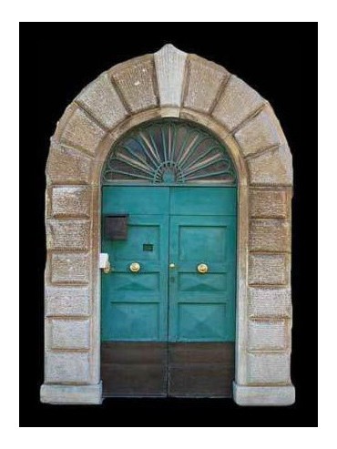 Tuscan stone portal