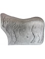 Bull Chalk relief - rectangular frame