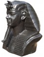 Tutankhamon in gesso patina nera