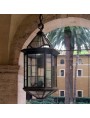 Grande lanterna Italiana ottagonale in ferro - Palazzo Venezia - Roma