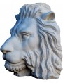 Renaissance lion head plaster cast