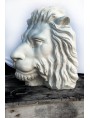 Renaissance lion head plaster cast