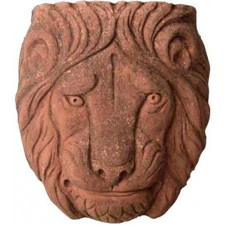 Lion mask 3 sizes terracotta