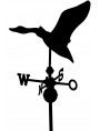 Three-dimensional Goose Weathervane Copper