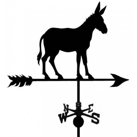 Donkey - Iron Weathervane