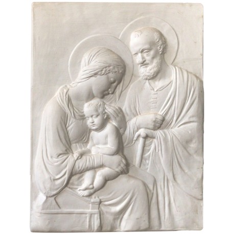 Holy Family from Tuscany Aedicula - Shrine in terracotta