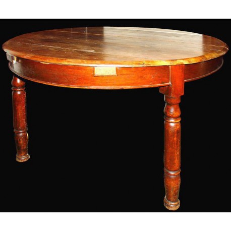 Tuscan Oval table Walnut-tree