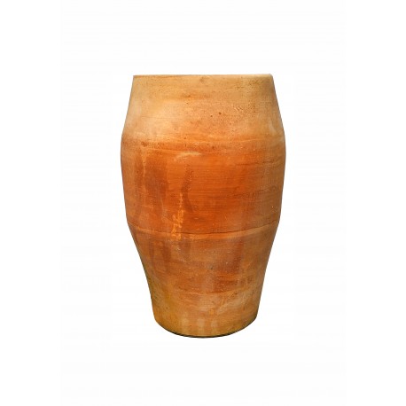 Vaso stretto alto 50 cm tornito a mano