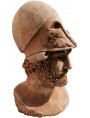 Achilles terracotta head