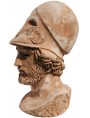 Achilles terracotta head