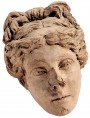 small Roman venus Terracotta head