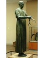 The bronze original of the Delphi museum (Greece)