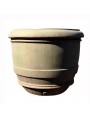 Cytrus globular Siena vase Ø 50 cms terracotta with light patina