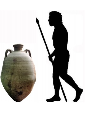Campanian oil amphora H 112 cm