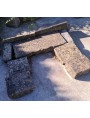 Oven Ancient stone fireplace