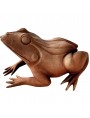 beautiful large terracotta frog with hand-formed legs