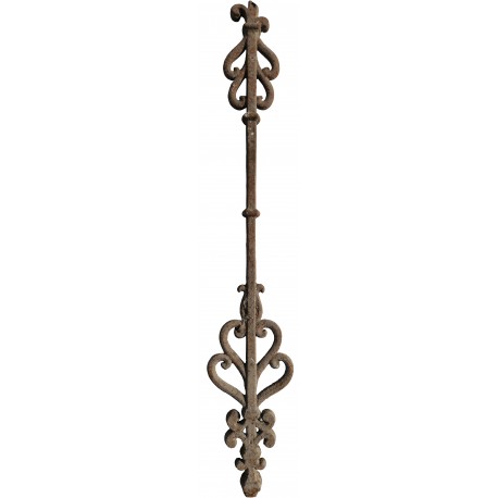 ancient original Liberty italian Handrail - castiron