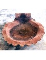 Small fountaine basin in terracotta