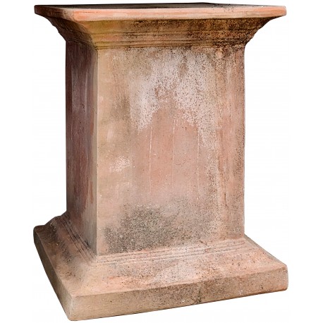 Supporto per statue e vasi H.61cm in terracotta