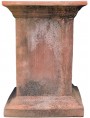 Supporto per statue e vasi H.61cm in terracotta