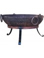 Wrought iron base for braziers from 80 cm to 140 xm in diameter