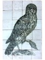 Tiles Panel Falcon by Aldrovandi