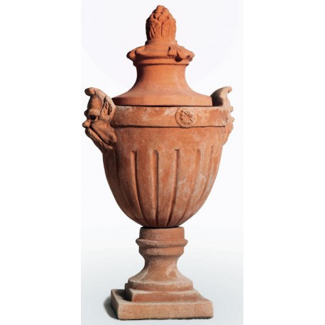 Ancient boat vase, typical Florentine shape