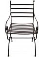 forged iron Adamo's arm-chair