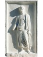 Greek-Roman bas-relief in plaster - Athlete