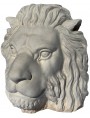 Renaissance lion head plaster cast