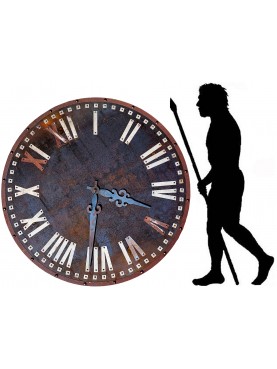 Grande Orologio in lamiera Ø 148cm nostra produzione