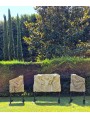 Ludovisi Throne of our production in terracotta inserted in a Verzura Theater in a seventeenth-century Villa in Versilia