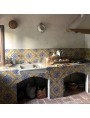 Old-fashioned kitchen made by Mrs. Federica with tiled cod. 4117