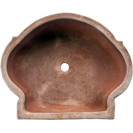 Large terracotta sink