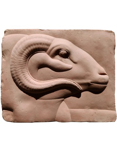 Ptolemaic Egyptian bas-relief of our production Amun Ram